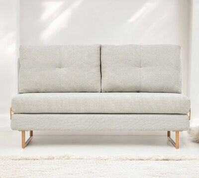 Ahma 2-istuttava vuodesohva harmaa